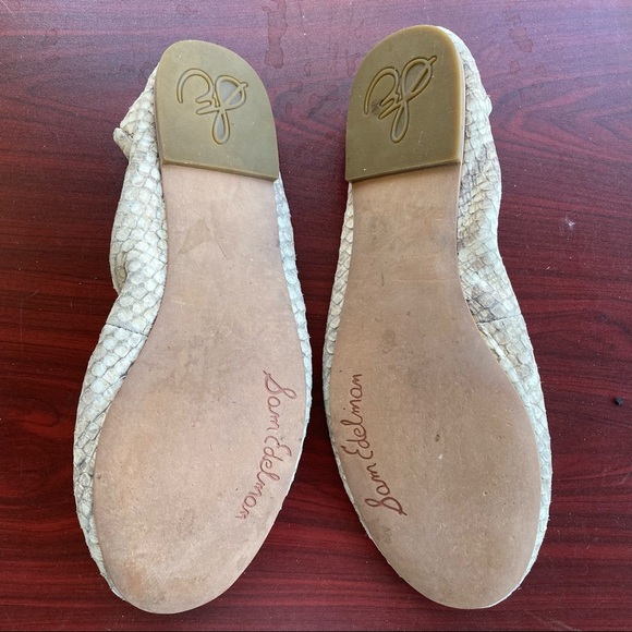 Sam Edelman women’s leather flat shoes size 8M - Picture 4 of 5